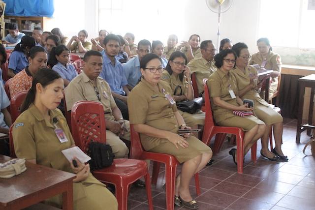 Pelepasan Mahasiswa PPL Unpatty Mei 2016