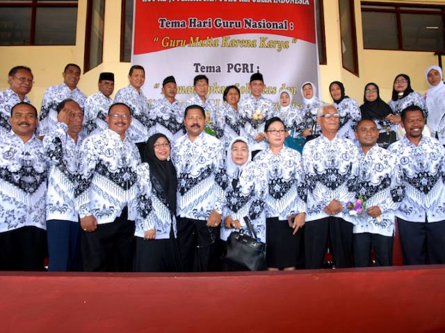 Upacara PGRI 2016