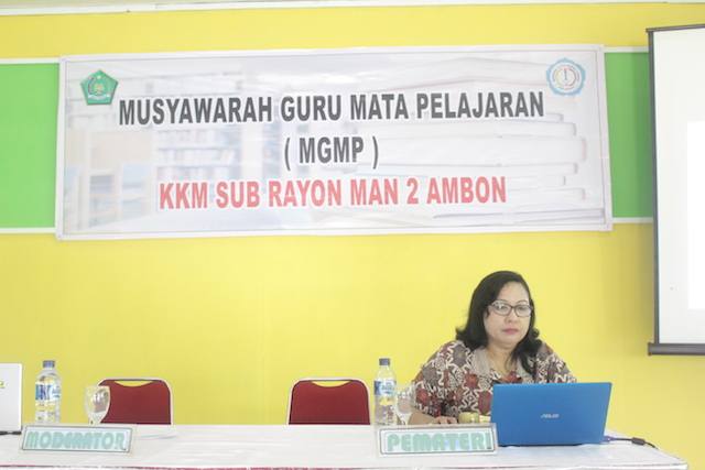 Kegiatan MGMP 2016 di Tulehu