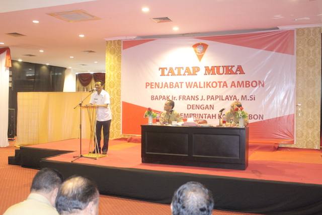 Tatap Muka Dengan Pejabat Walikota