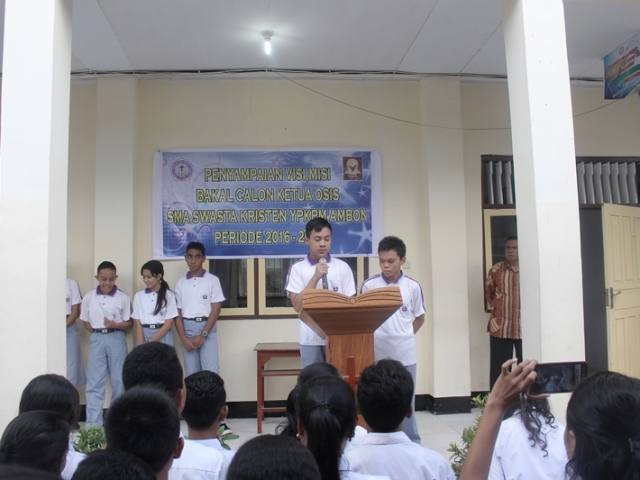 VISI MISI KETUA OSIS 2015